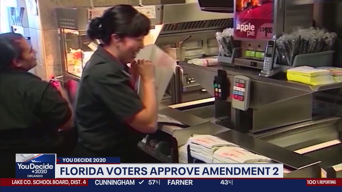 Florida voters approve Amendment 2